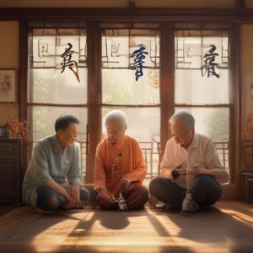 汉字“姓”的艺术化图片 (Artistic image for character 姓)