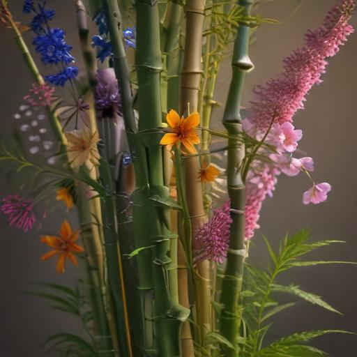 汉字“簇”的艺术化图片 (Artistic image for character 簇)