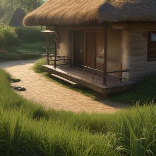 汉字“茅”的艺术化图片 (Artistic image for character 茅)