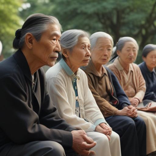 汉字“龄”的艺术化图片 (Artistic image for character 龄)